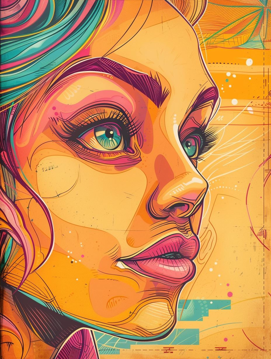 Vibrant Visions of a Modern Muse - Image 4