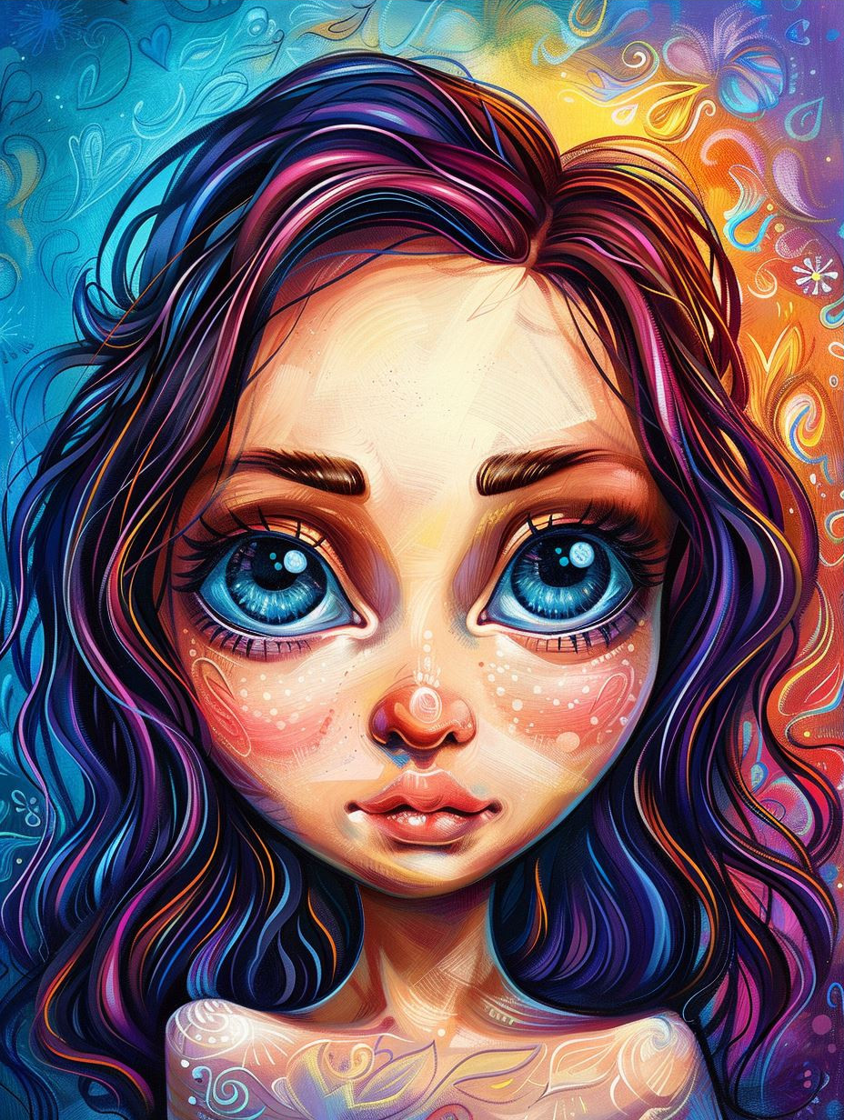 Ethereal Dreamy Digital Portraits - Image 3