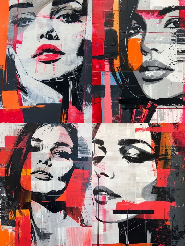 Fragmented Visions of Modern Femininity