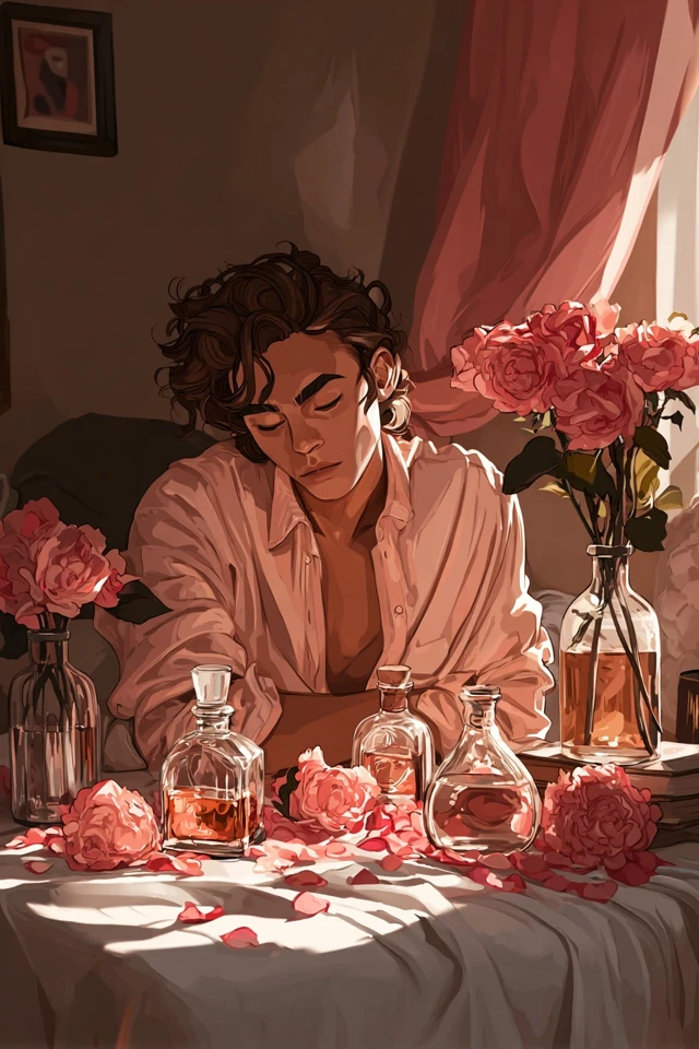 Rosy Dream Portrait - Image 3