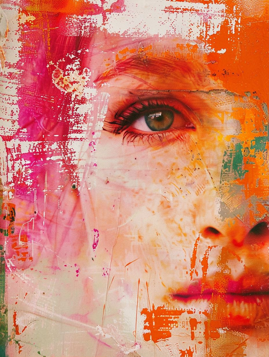 Abstract Fragments of Feminine Grace - Image 1