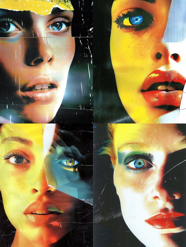 Fragmented Visions of a Digital Muse