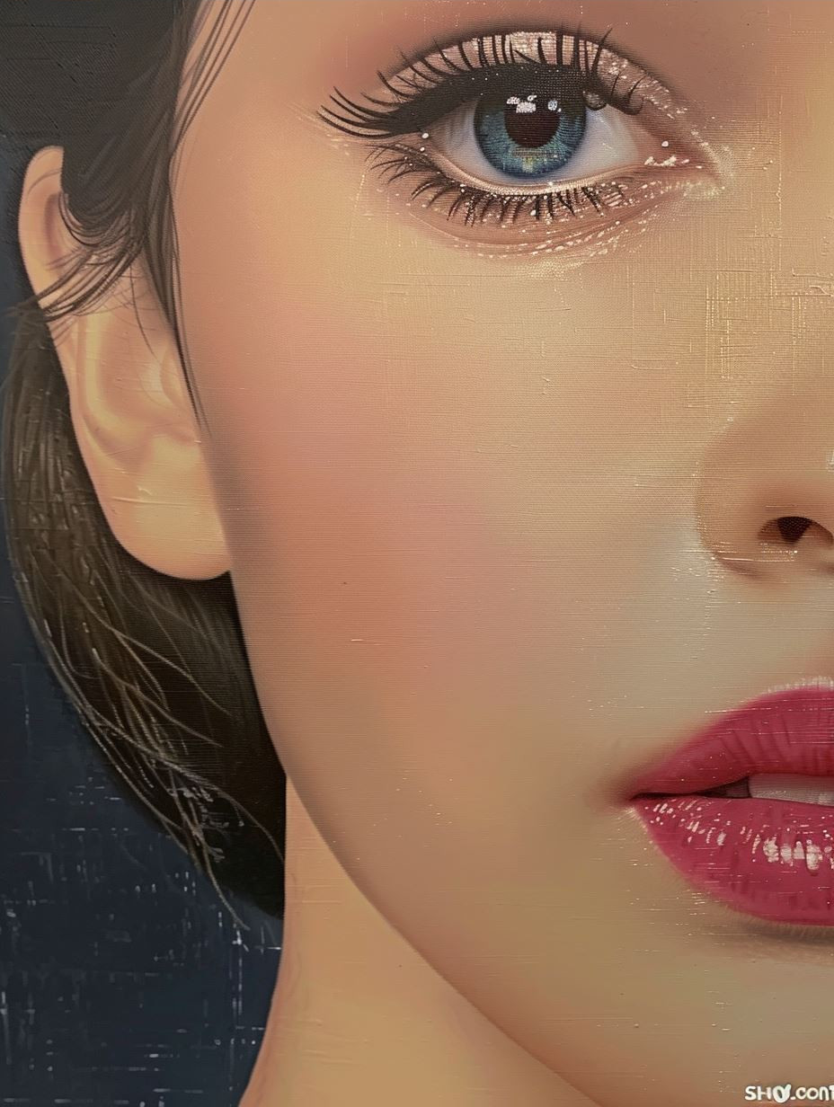 Ethereal Feminine Portrait Study - Image 4
