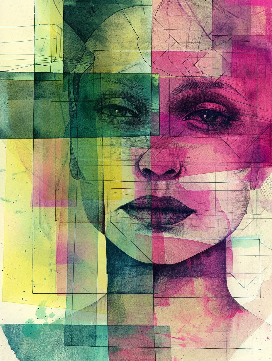 Prismatic Portraits of Fragmented Beauty - Image 2