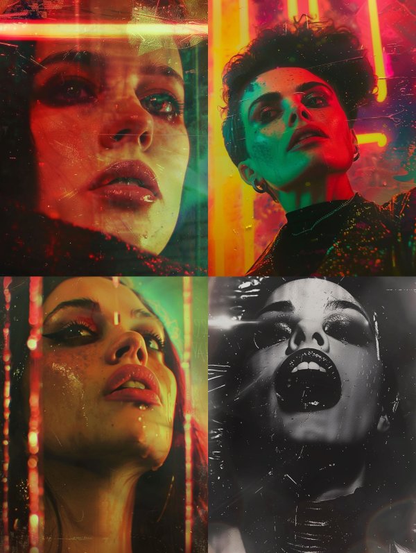 Neon Dreams and Cinematic Shadows