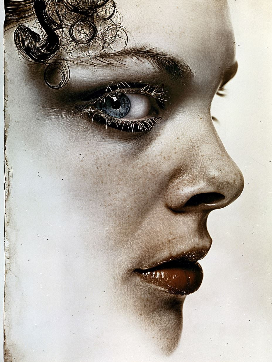 Ethereal Gaze of Timeless Beauty - Image 2