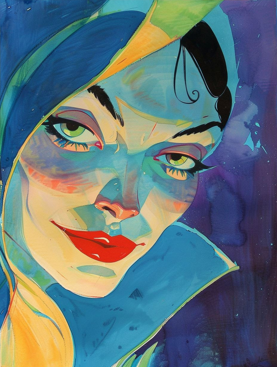 Neon Dreams: Four Faces of Color - Image 4