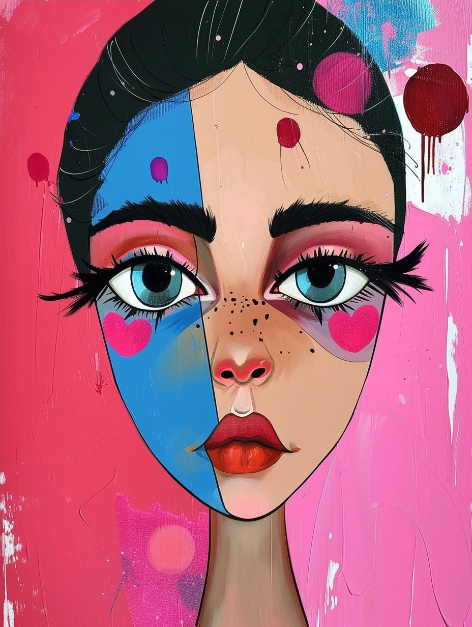 Vibrant Pop Art Portraiture - Image 4