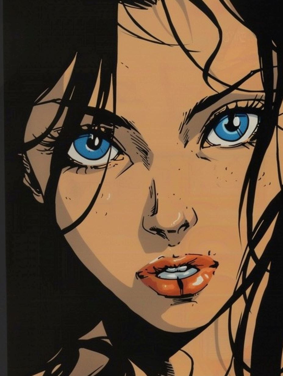 Moody Noir Anime Portraits - Image 2