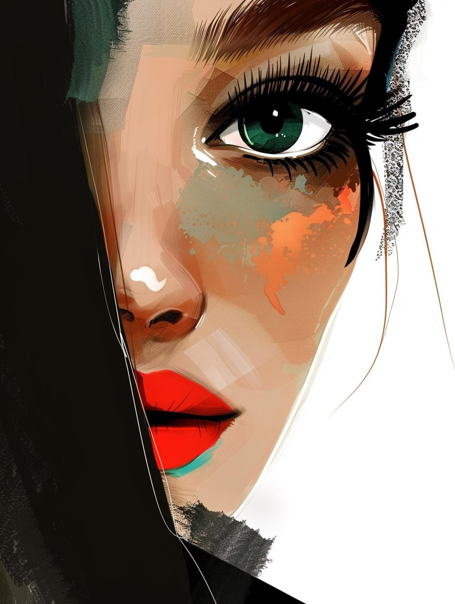 Vibrant Visions of Modern Feminine Beauty - Image 2