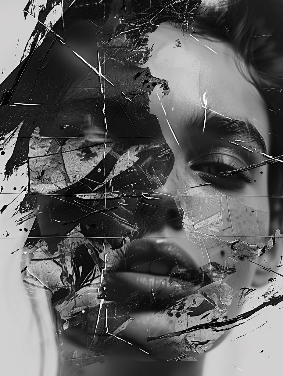 Fragmented Souls in Monochrome - Image 1