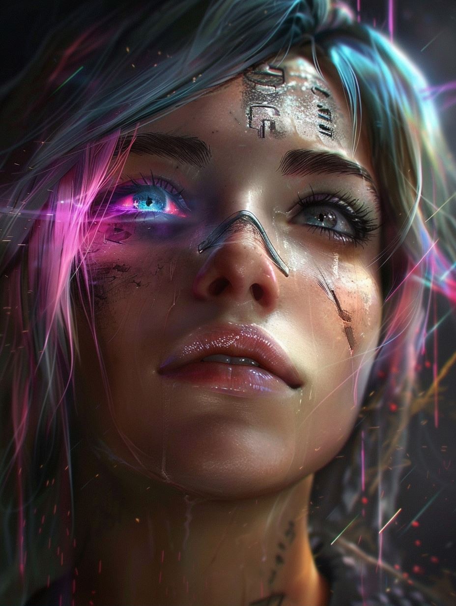 Shattered Android Neon Soul - Image 2