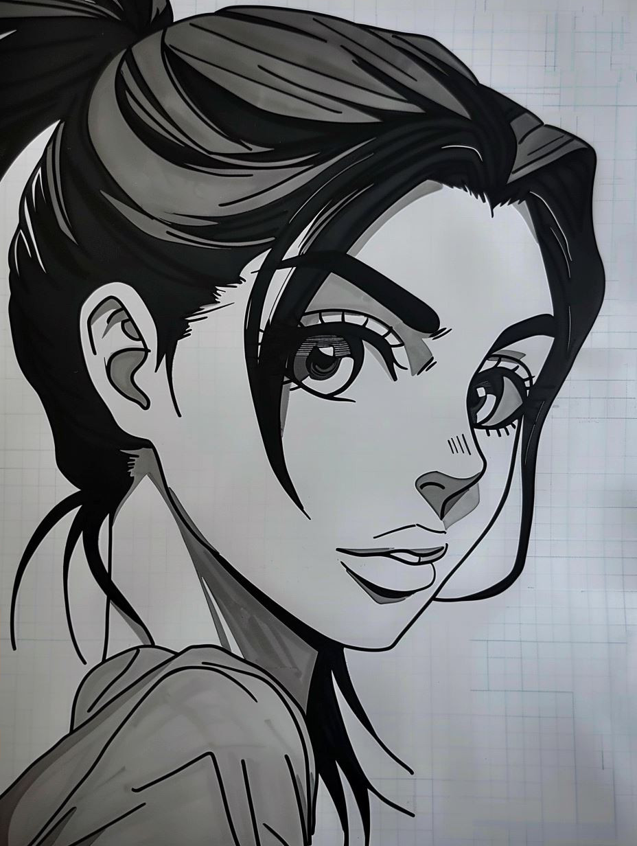Modern Digital Anime Portraiture - Image 4