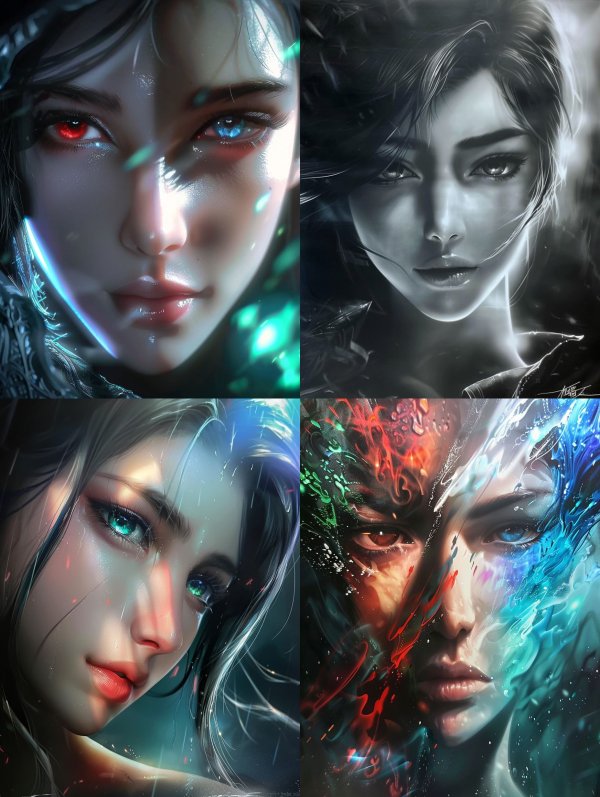 Ethereal Portraits of Digital Souls