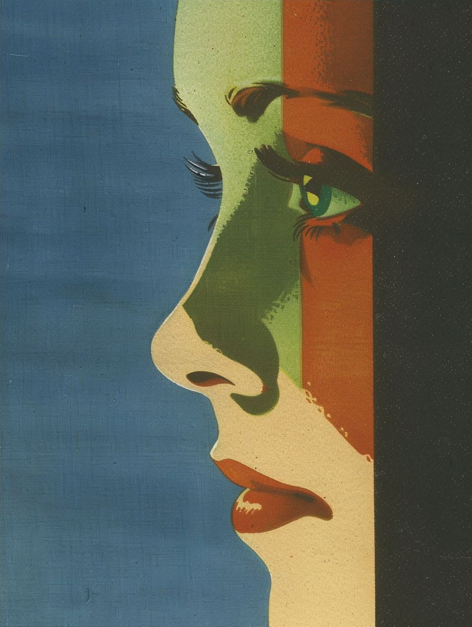 Chromatic Contrast Portrait Study - Image 4