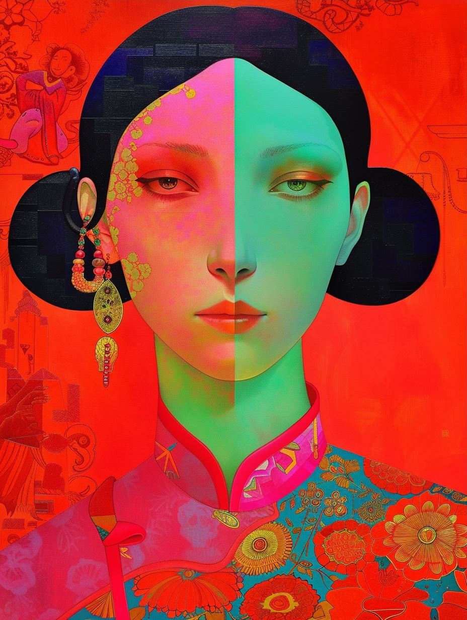 Avant Garde Neo Orientalism Portraits - Image 3