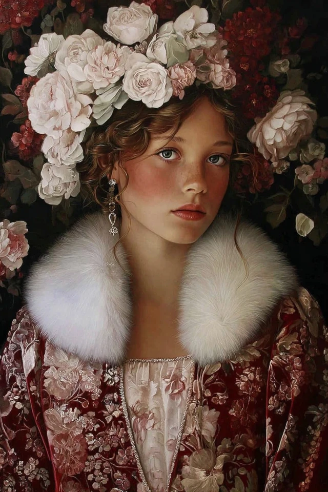 Floral Renaissance Elegance - Image 1