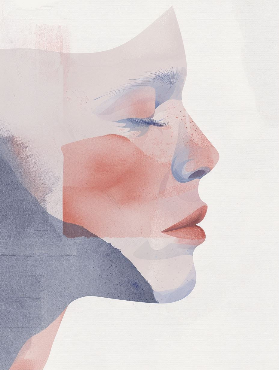 Ethereal Fragments of Human Form - Image 1