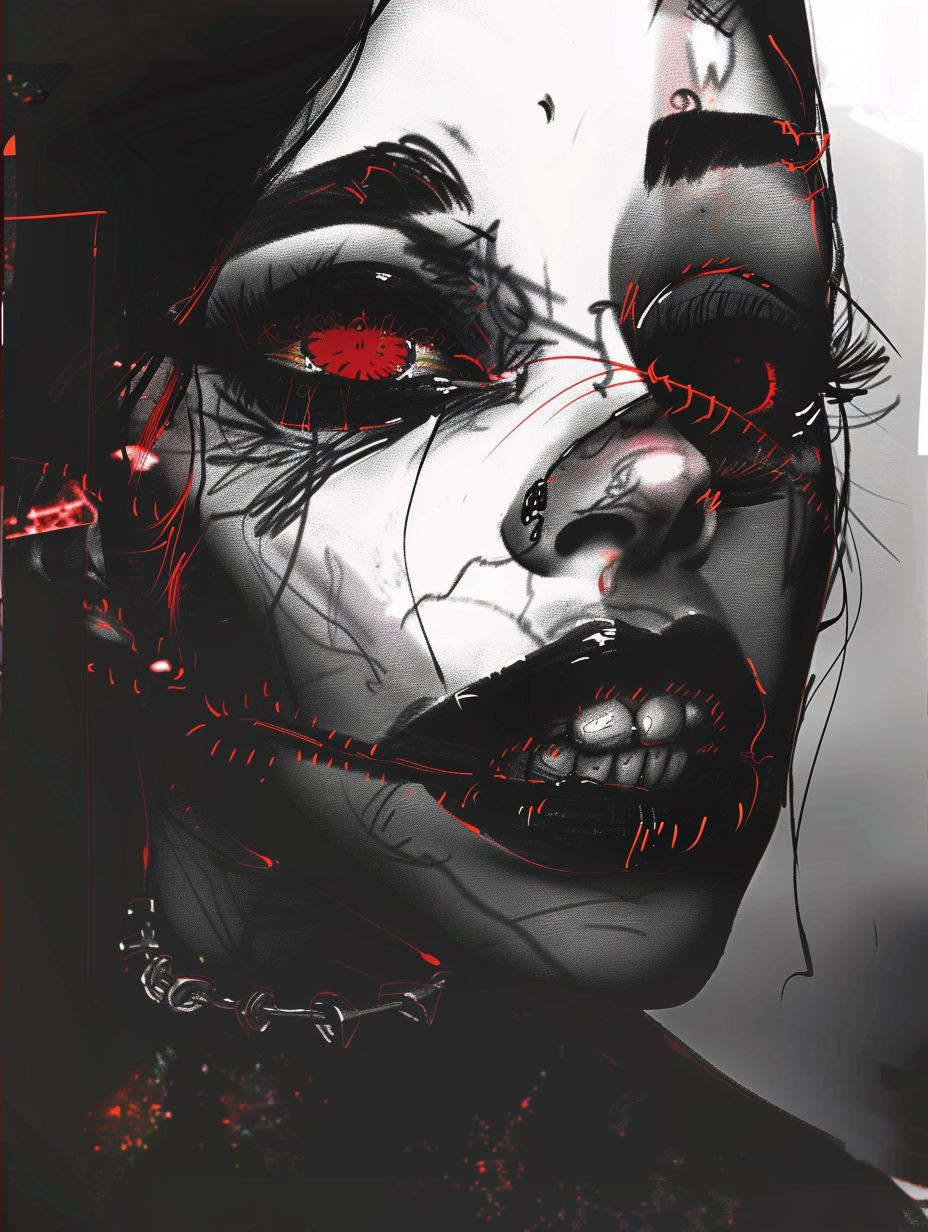 Cybernetic Gothic Neon Soul - Image 4