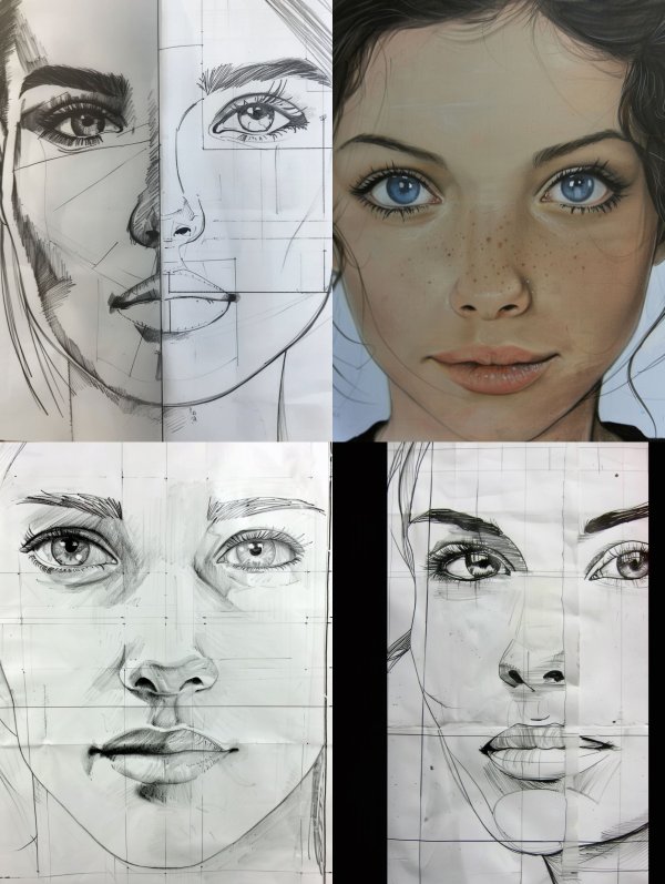 Duality of Portrait Sketching
