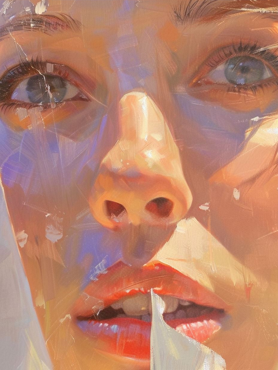 Liquid Glass Portrait Study - Image 3