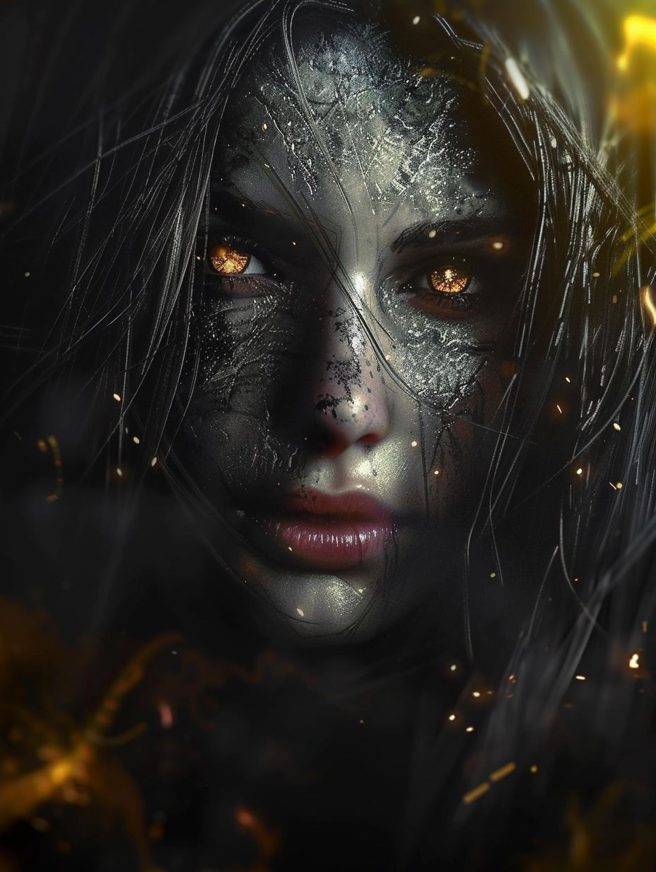 Molten Core Ethereal Portrait - Image 4