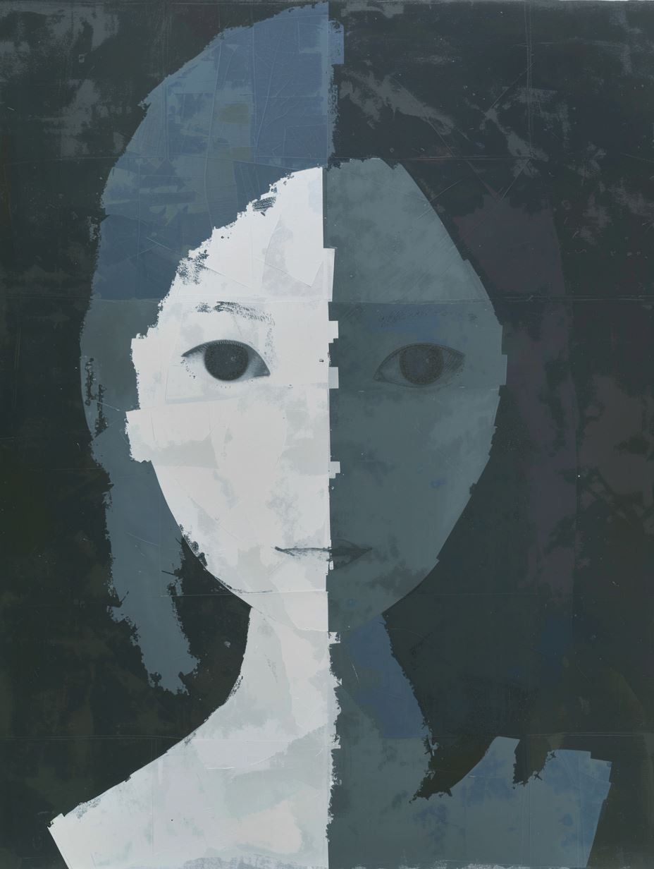 Melancholy in Muted Blue - Image 4