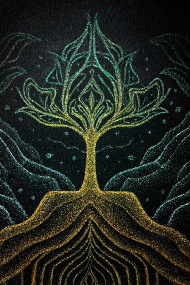 Neon Stardust Portrait - Image 5