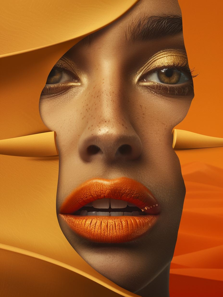 Golden Sands Surrealist Portraiture - Image 1
