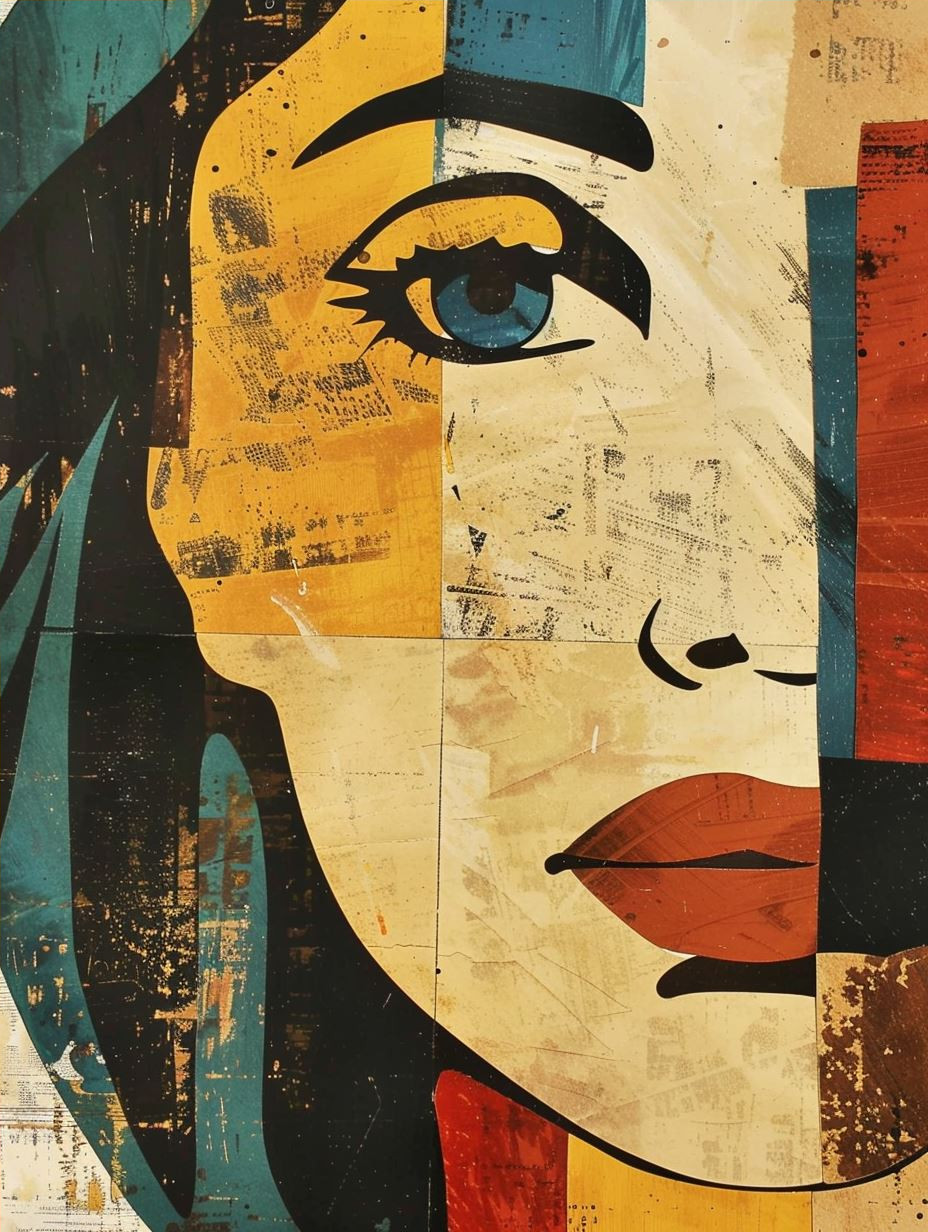 Abstract Fragmented Urban Portrait - Image 4