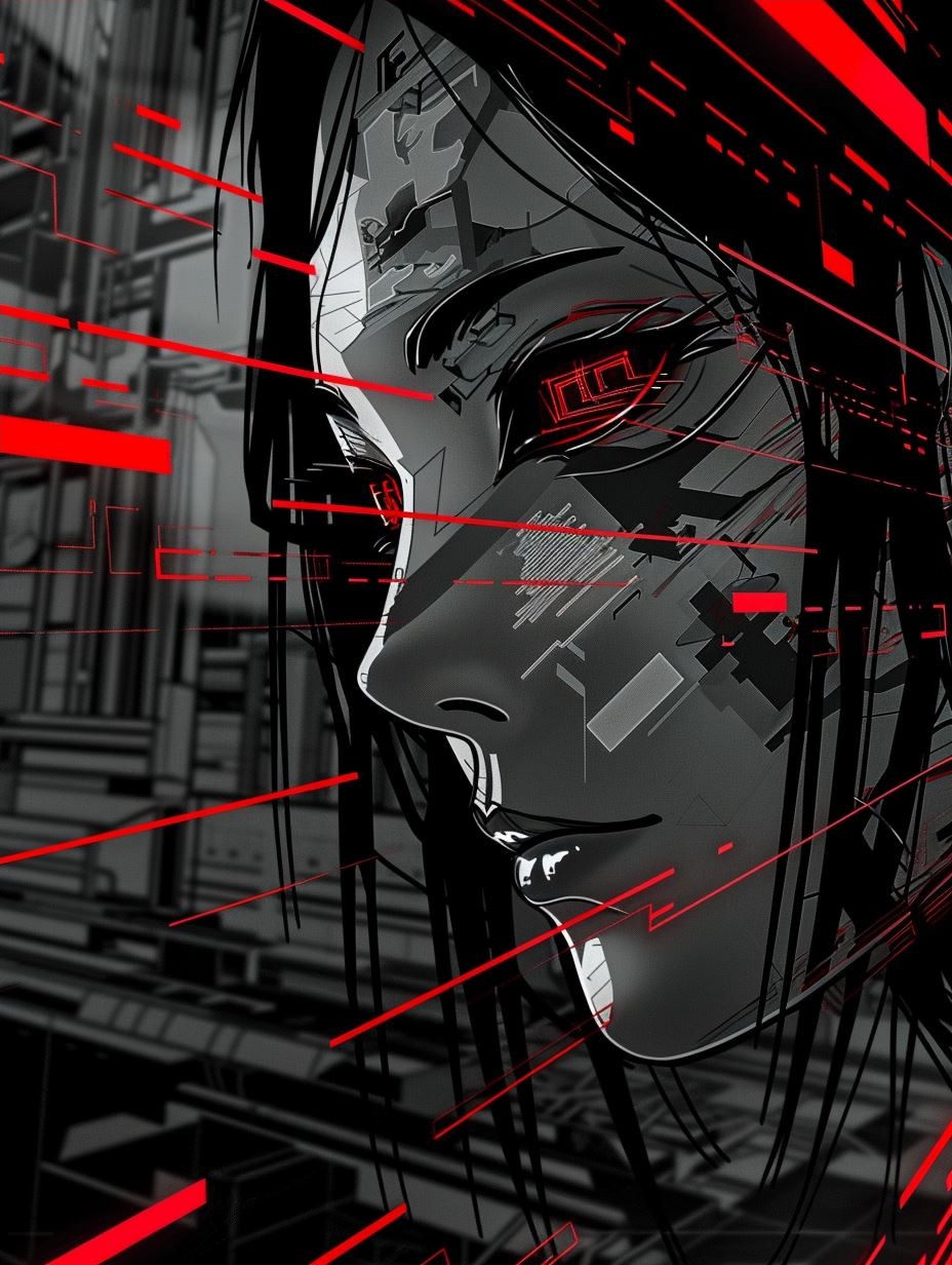 Crimson Gaze Noir Anime - Image 4