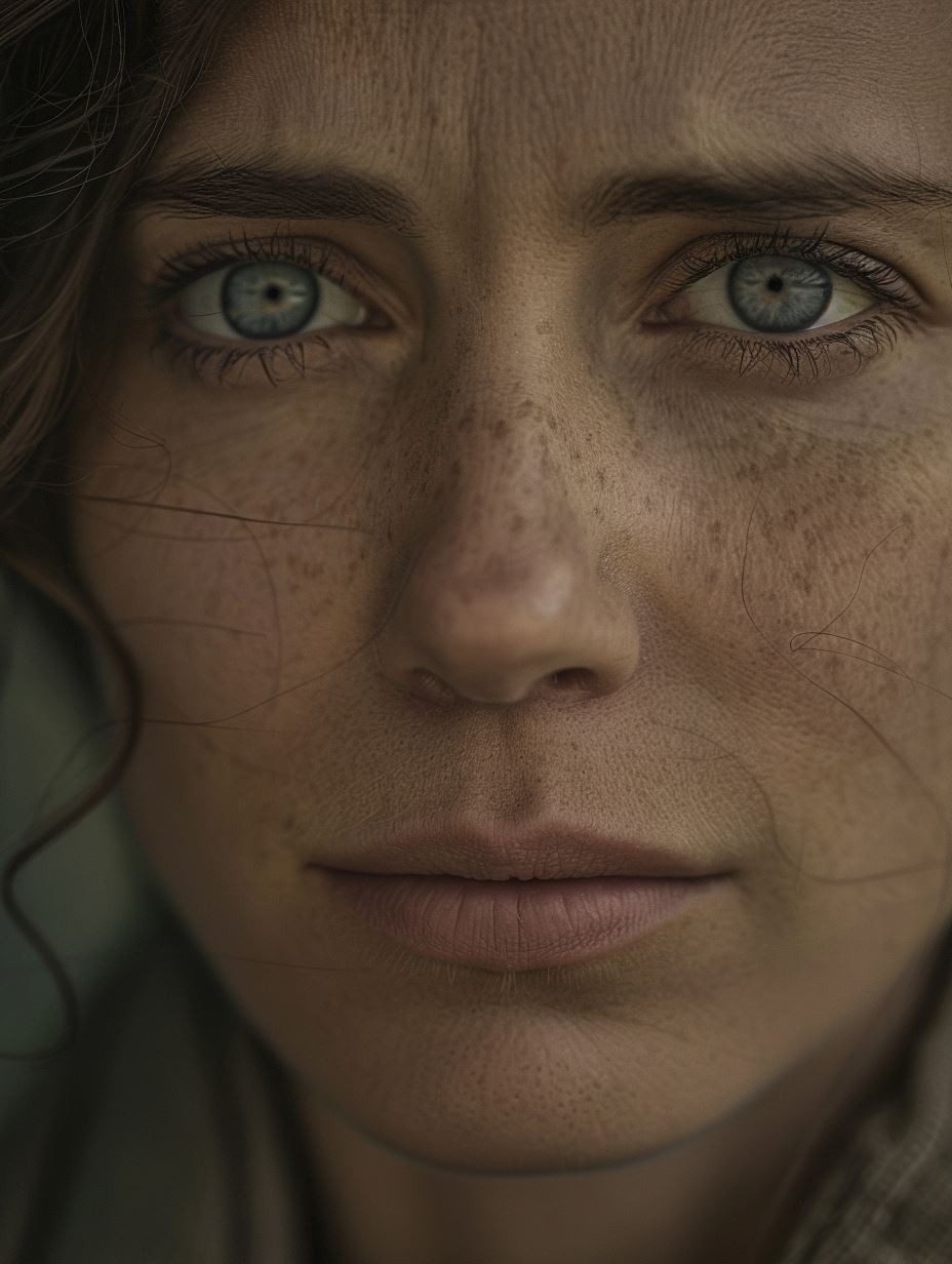 Intimate Gaze of Natural Beauty - Image 1