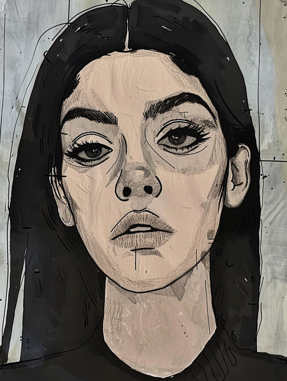 Modern Muse Digital Portrait Series - Image 1