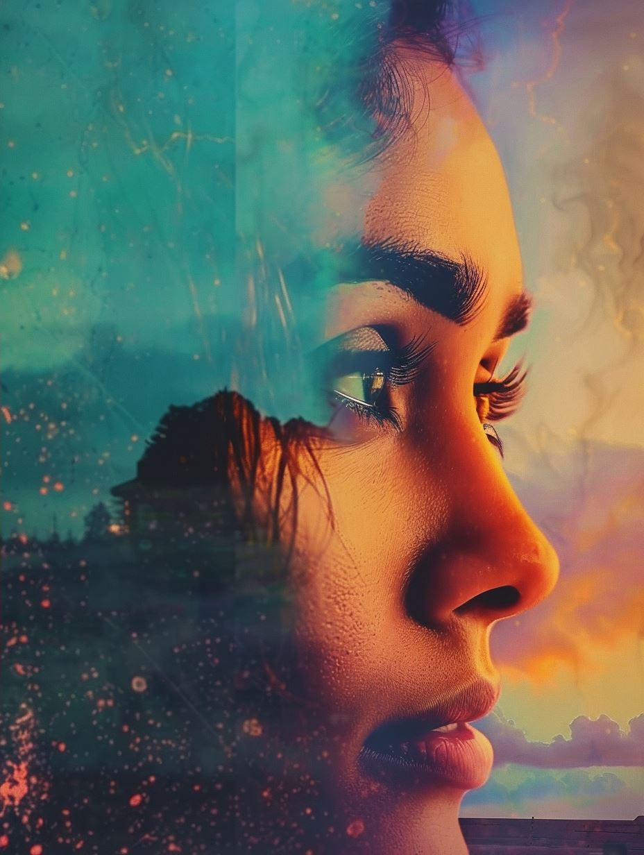 Ethereal Double Exposure Portraits - Image 2