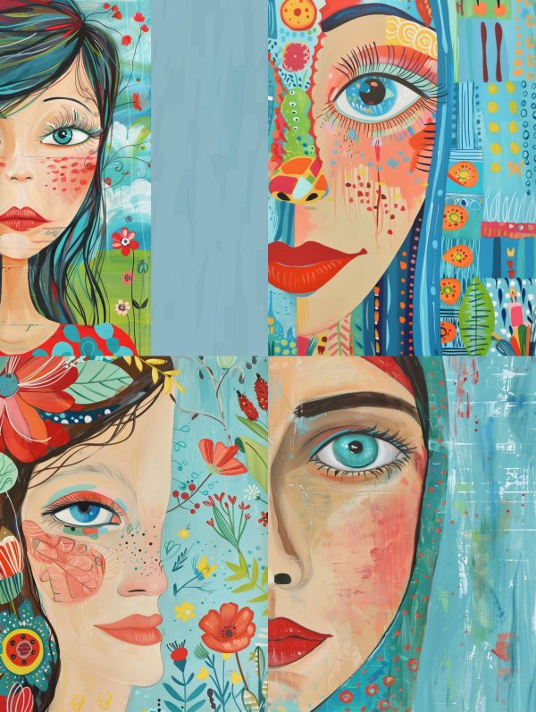 Kaleidoscope of Feminine Spirits