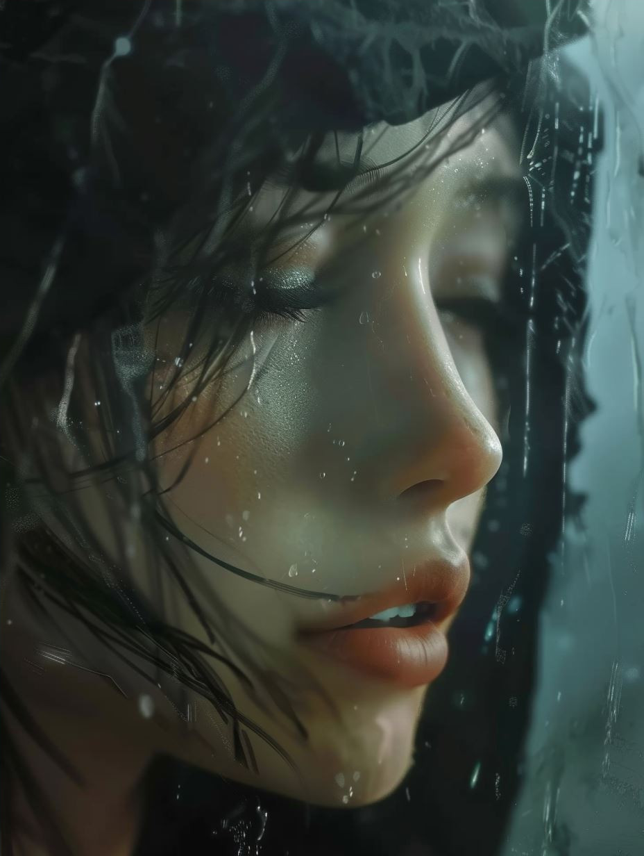 Melancholy Rain Cinematic Portraits - Image 4