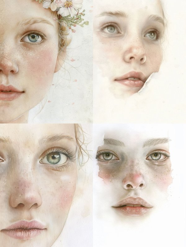 Ethereal Whispers of a Dreamy Gaze