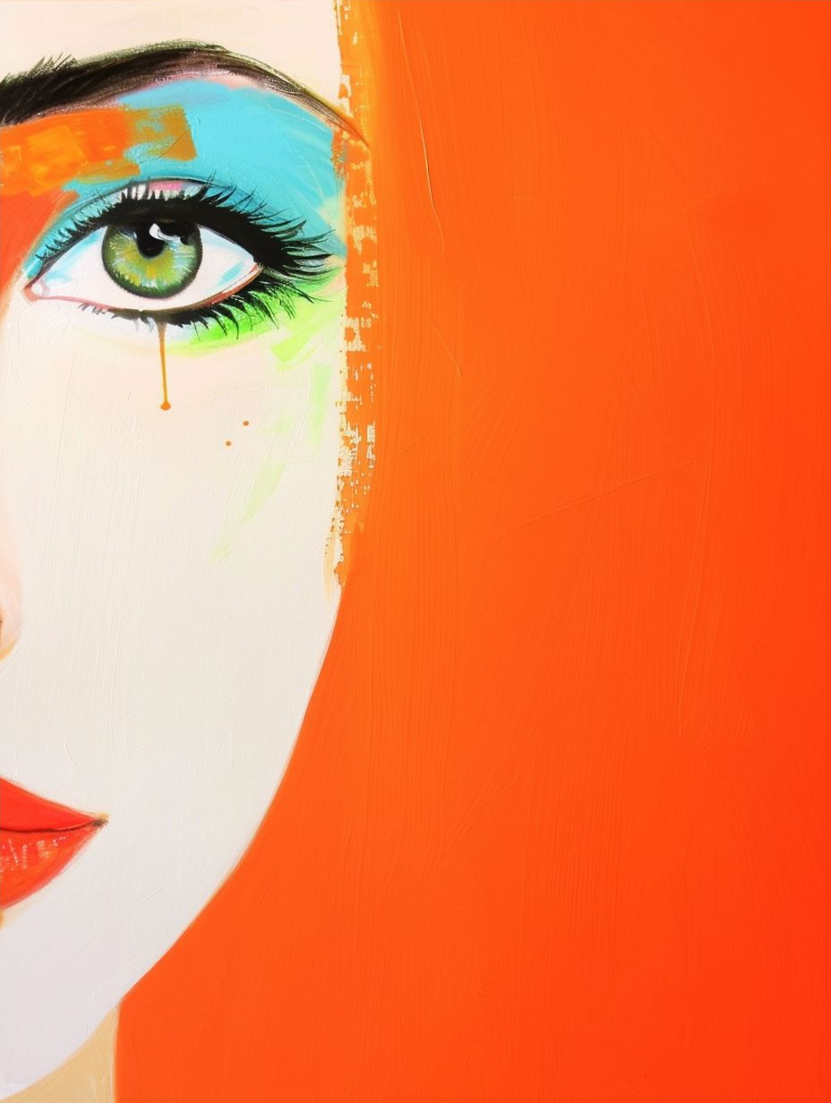 Vibrant Modern Portraiture Study - Image 4