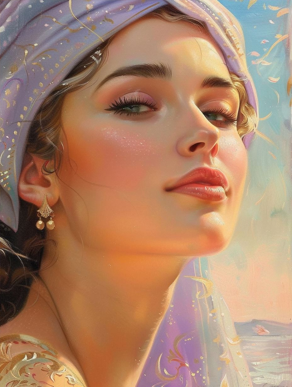 Dual Essence Ethereal Portrait - Image 4