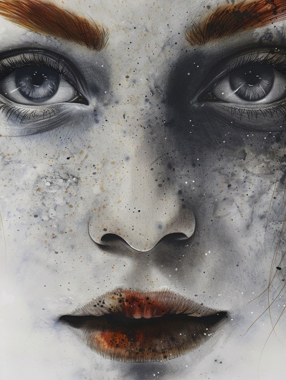 Ethereal Dust Portrait - Image 2