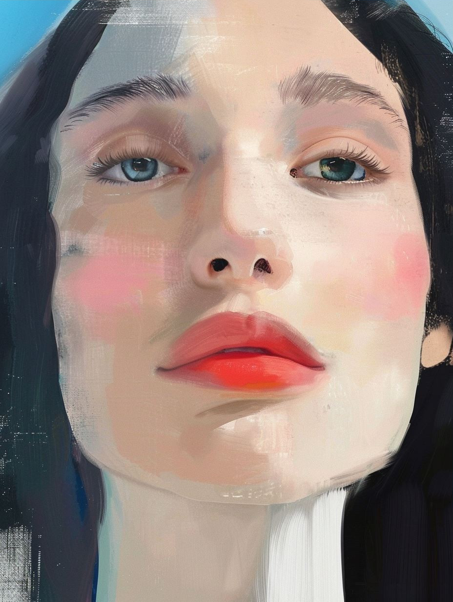 Fragmented Beauty: A Study of Faces - Image 3