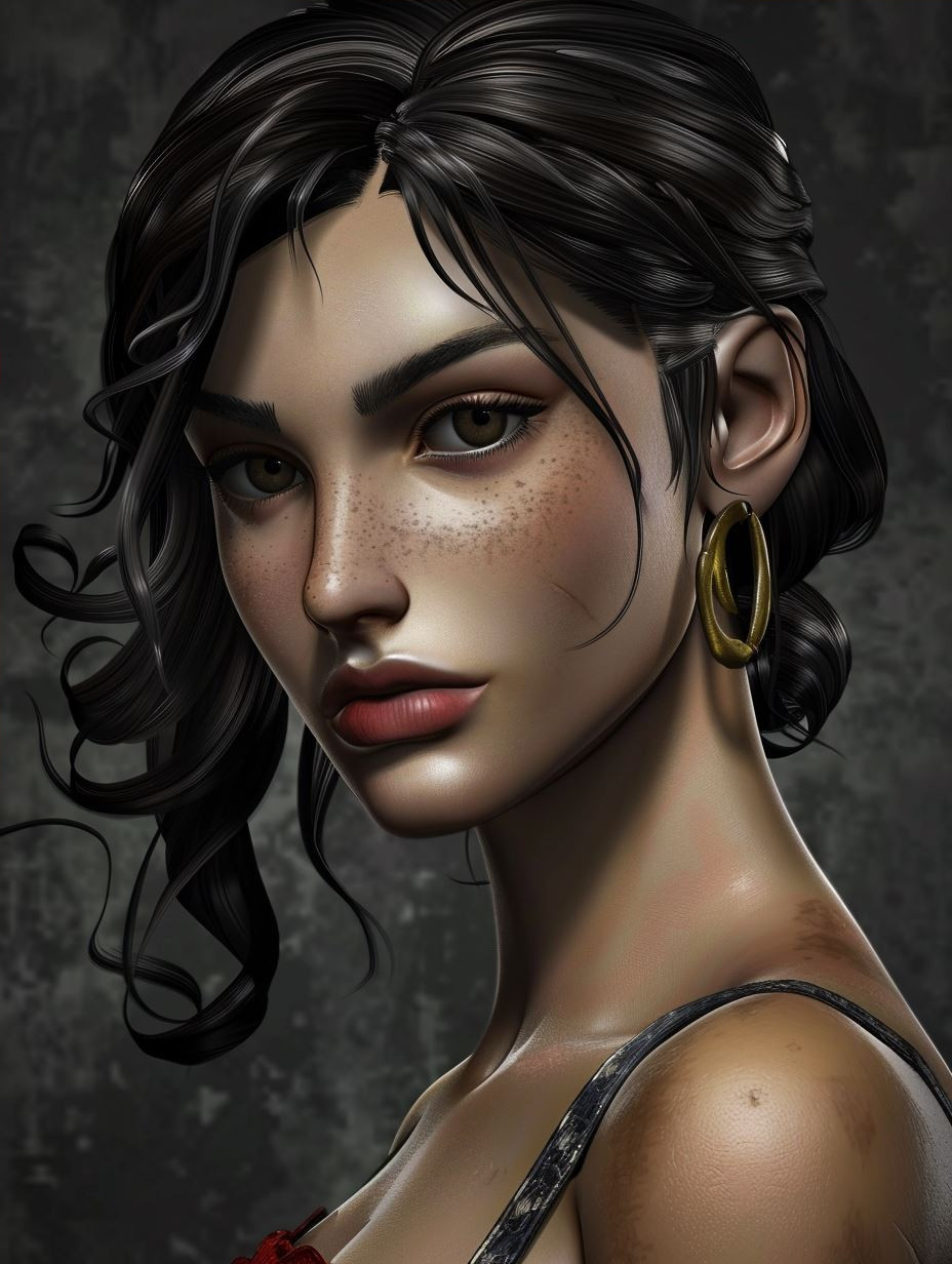 Dark Cinematic Fantasy Portraits - Image 4