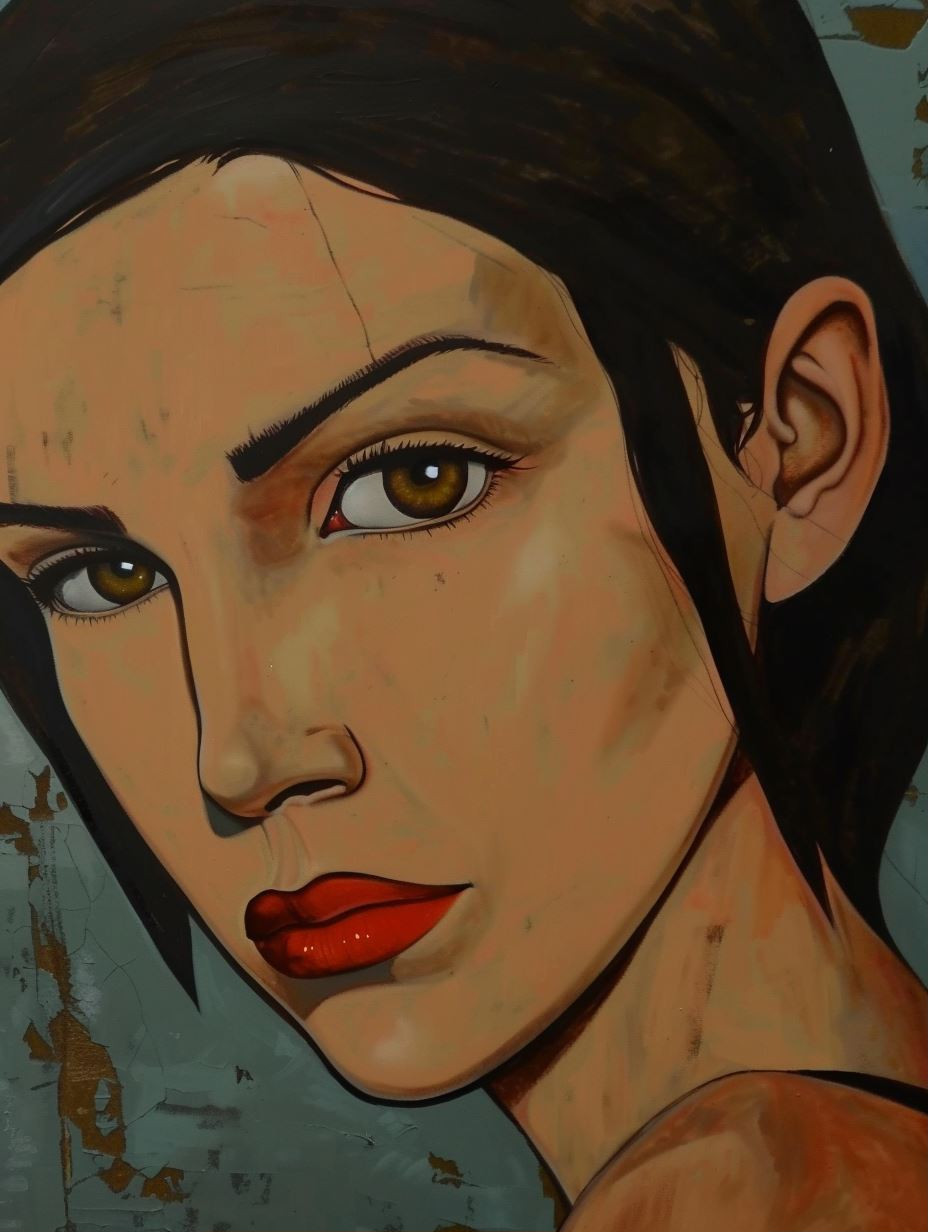 Modern Stylized Female Portrait Studies - Image 1