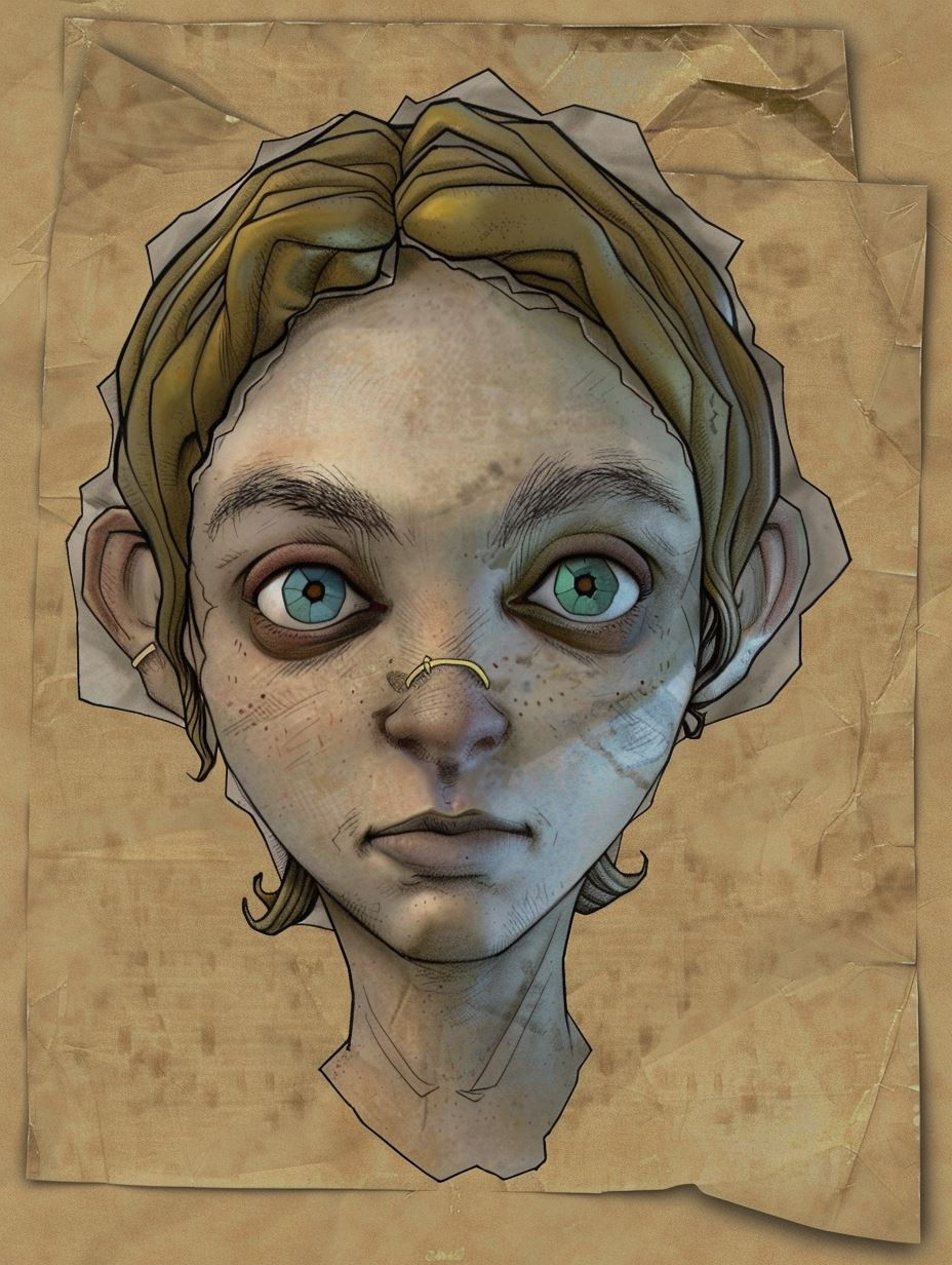 Haunting Hand Drawn Character Studies - Image 2