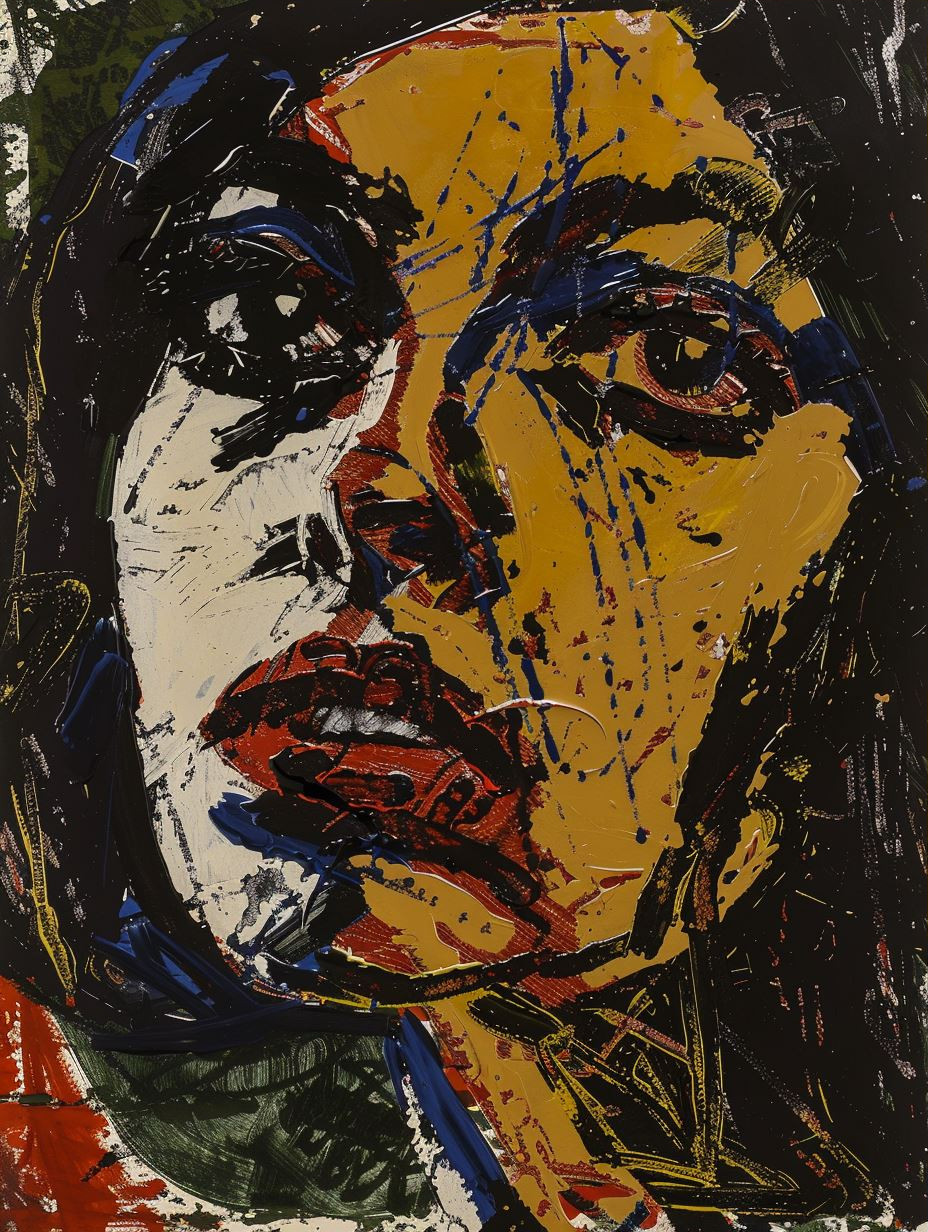 Fragmented Souls in Bold Color - Image 3