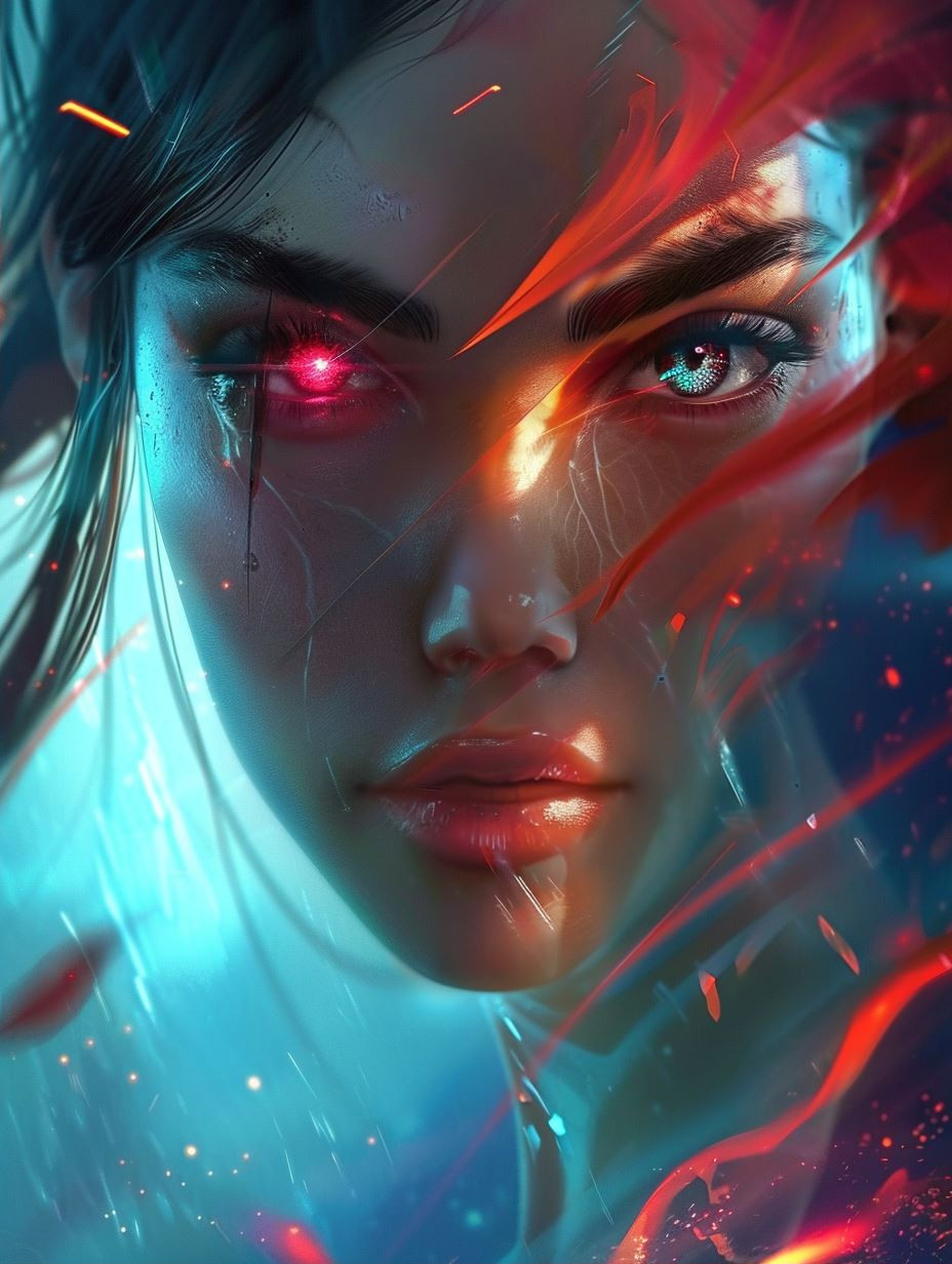 Celestial Prism Portrait of Light - Image 2