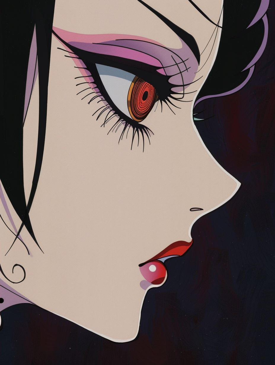 Ethereal Gaze: Anime Portrait Study - Image 2