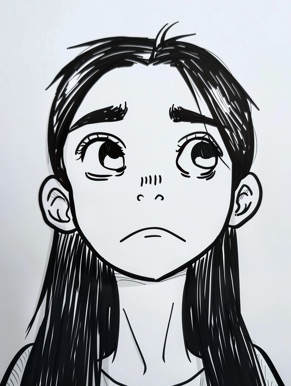 Grim Dark Anime Portrait - Image 4