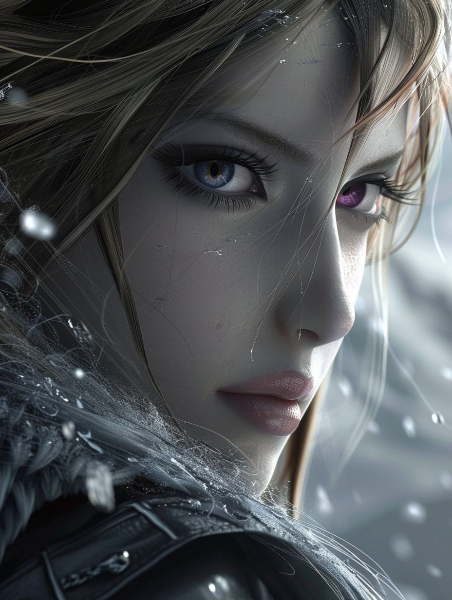 Frosty Ethereal Gaze - Image 1