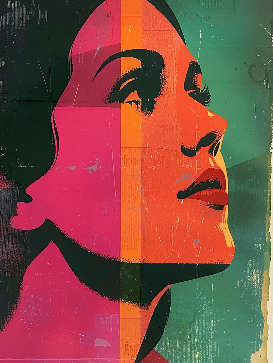 Neon Pop Art Portraits - Image 1